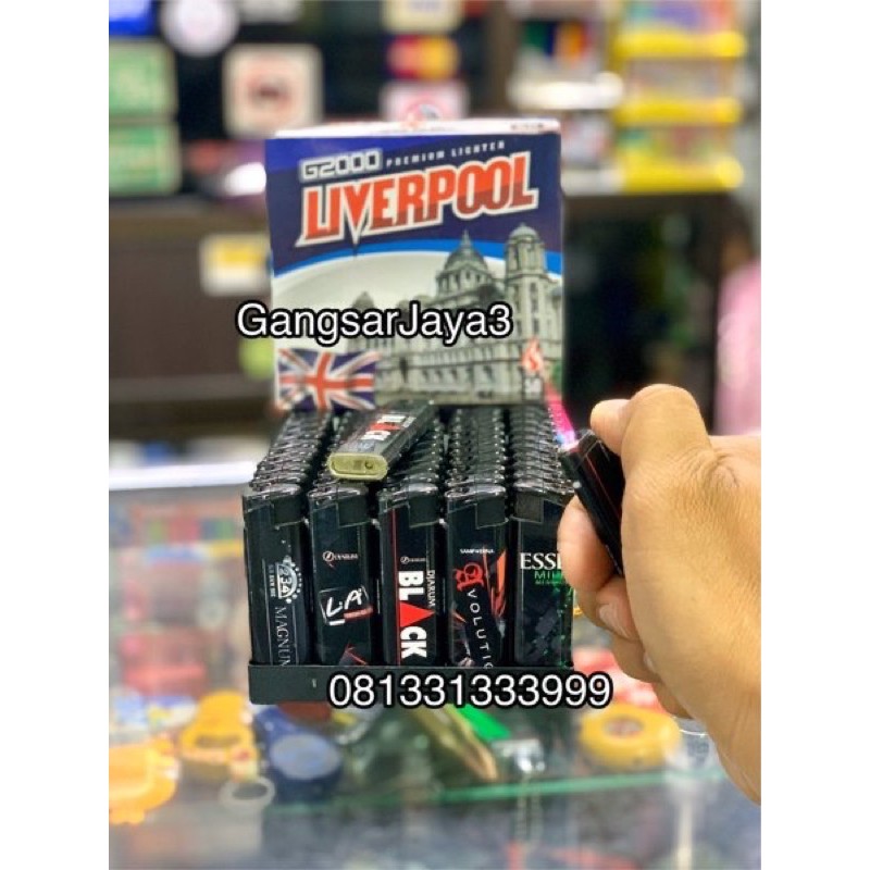 korek bara Liverpool bisa isi ulang 50pc