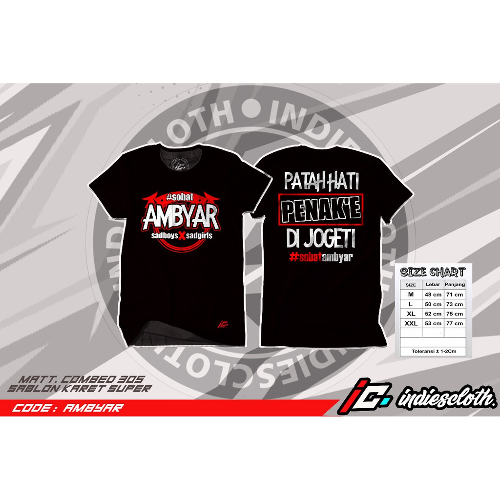 Kaos Sobat Ambyar