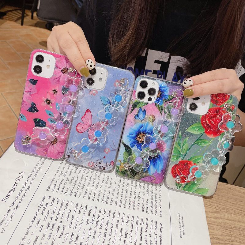 Case flower case All Type Samsung Oppo Vivo Realme Xiaomi