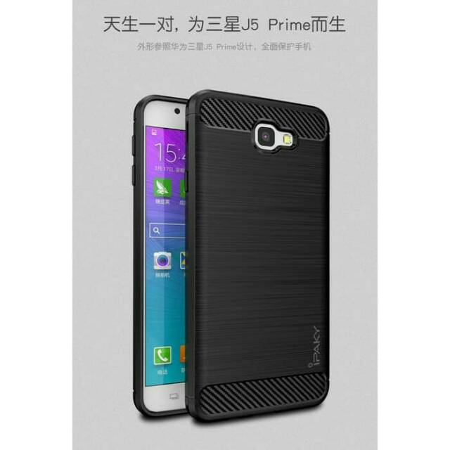Case Ipaky Carbon Fiber Type Samsung J5 Prime