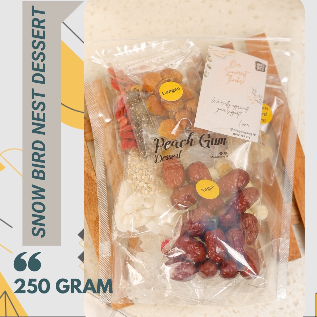 

Snow Bird Nest Dessert PREMIUM 6 - 8 Porsi