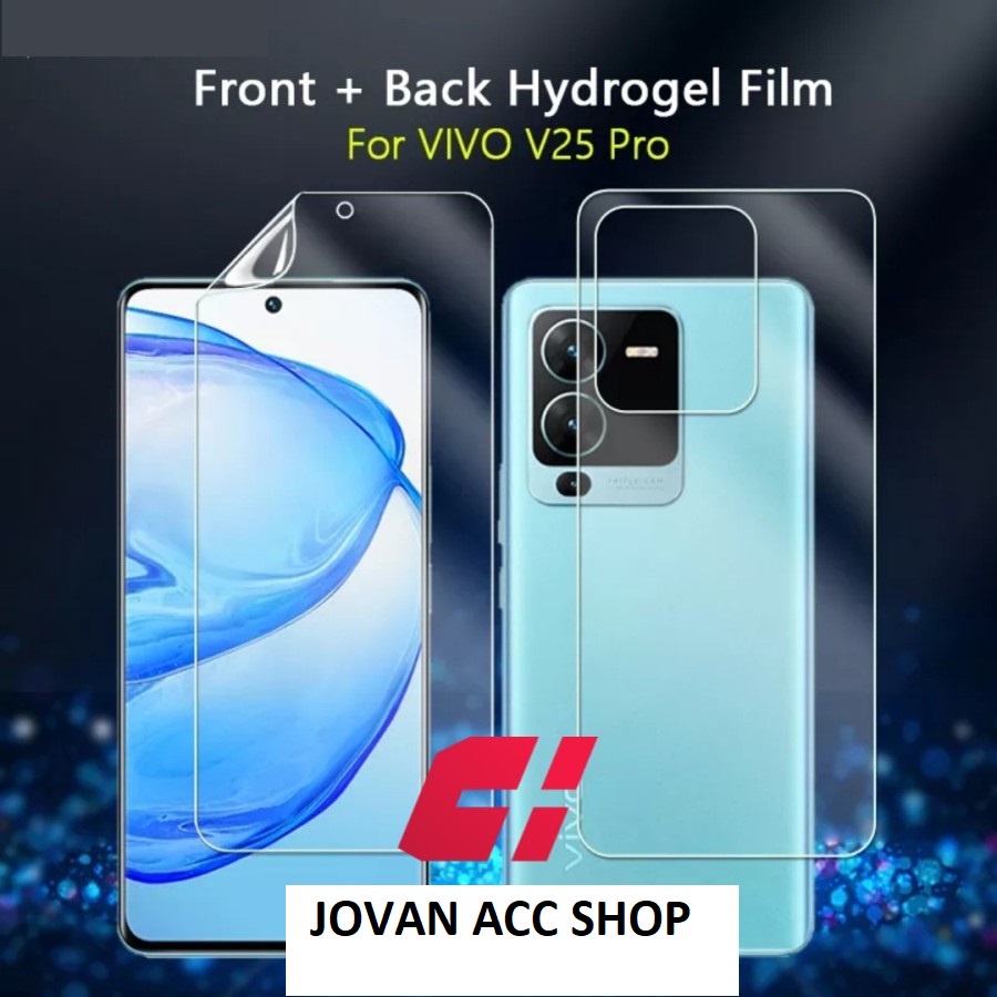 VIVO X80 5G X80 PRO X70 PRO ANTI GORES HYDROGEL FULLSET LAYAR DAN BODY BELAKANG LAYAR DAN SKIN GARSKIN VIVO X70 PRO VIVO X80 PRO