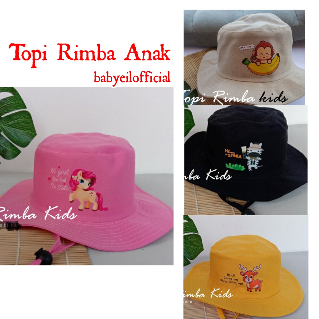 Topi Rimba anak