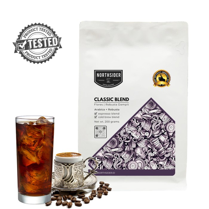 

KOPI BIJI COLD BREW COFFEE CONCENTRATE CLASSIC BLEND 200GR NORTHSIDER - kkp1093