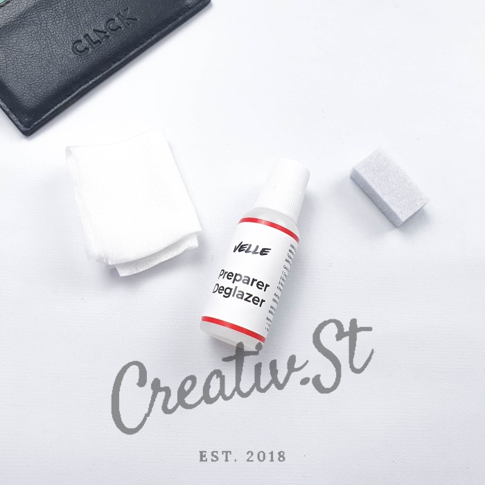 

Velle Preparer & Deglazer - Penghapus Cat Sepatu Leather Sole