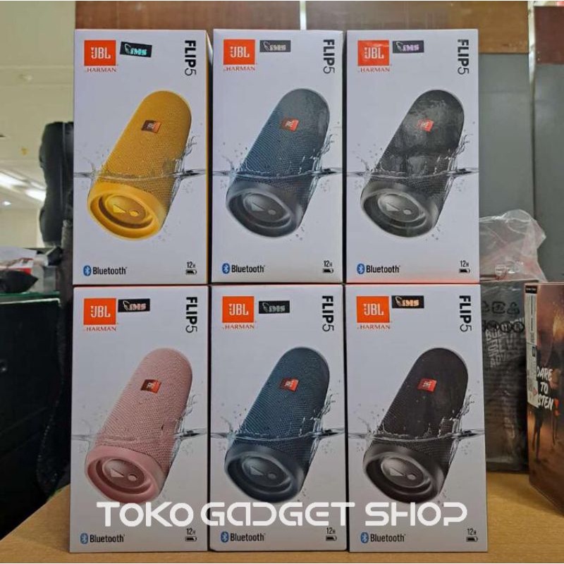 JBL Flip 5 Portable Waterproof Speaker GARANSI RESMI IMS ORIGINAL 100%
