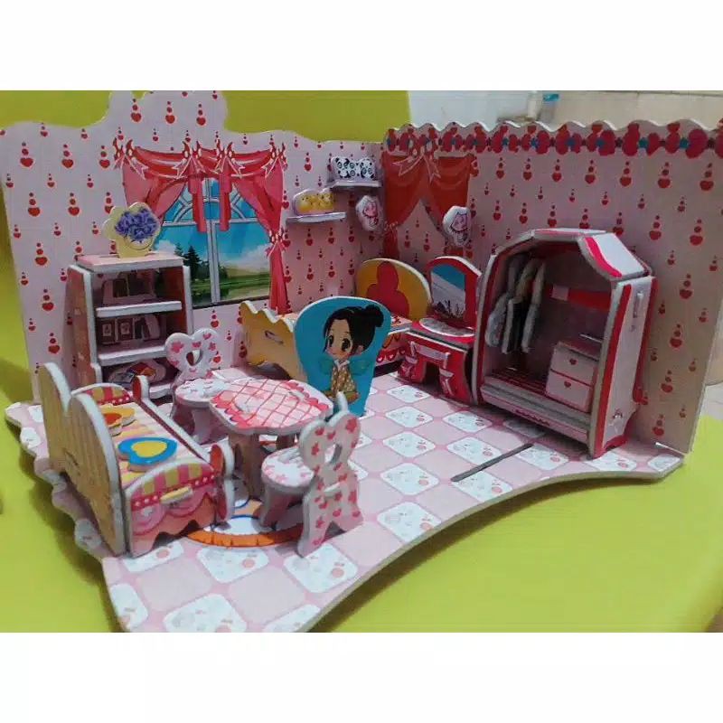 Puzzle 3D Toy / Mainan Puzzle Kreatifitas Anak Ukuran Besar