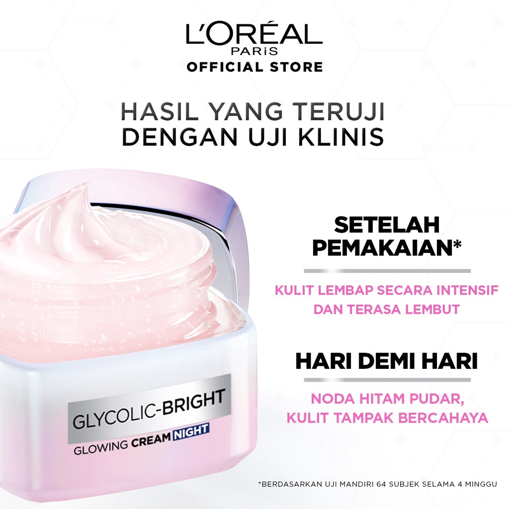 Loreal MU Glycolic Bright Glowing Night Cream