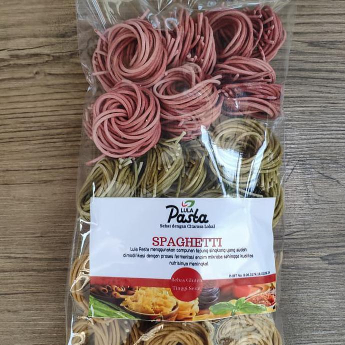 

RAINBOW SPAGHETTI PASTA GLUTEN FREE @1KG - LULAPASTA