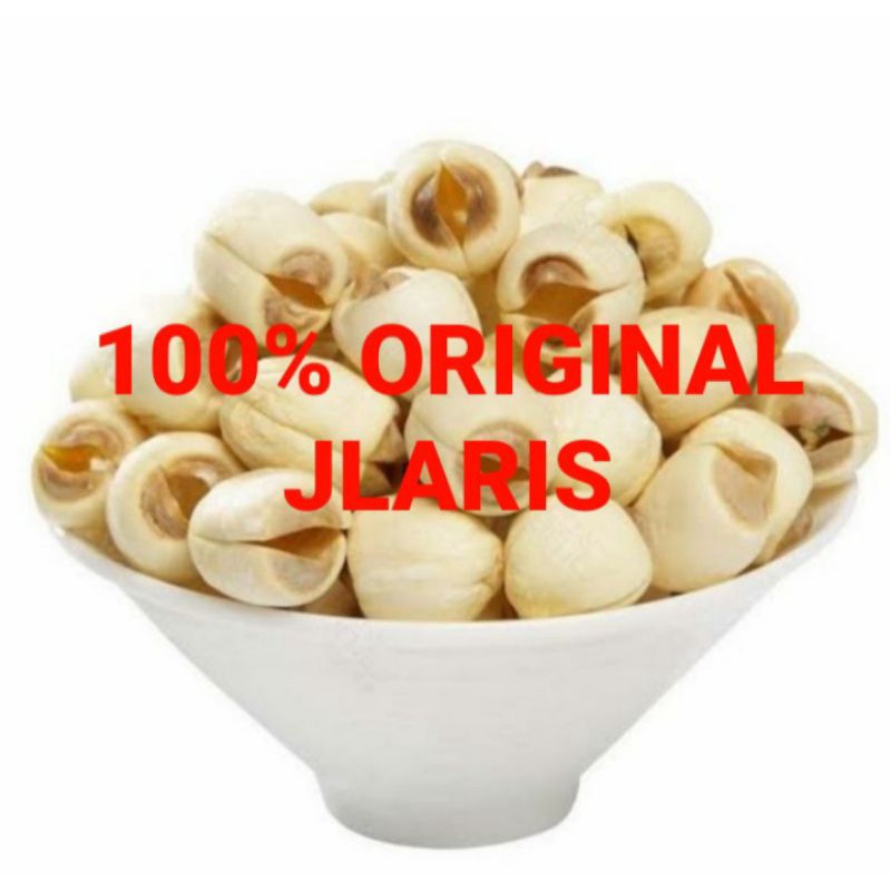 

50gr Biji teratai / Lotus seed / Lien zi import dari singapore