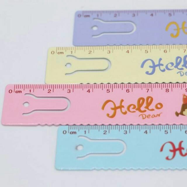 

Penggaris Besi Hello Dear 15cm