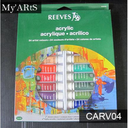 

PROMO REEVES 24X10ML ACRYLC COLOUR SET - CAT ACRYLIC SET 24 PERALATAN MELUKIS ART SET MENGGAMBAR