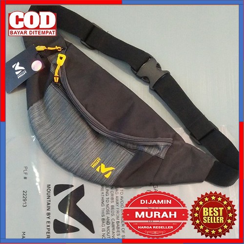 (BISA COD) Tas Selempang MILLET Waterproof Anti Air Waistbag outdoor Tas Selempang Kualitas Super Go