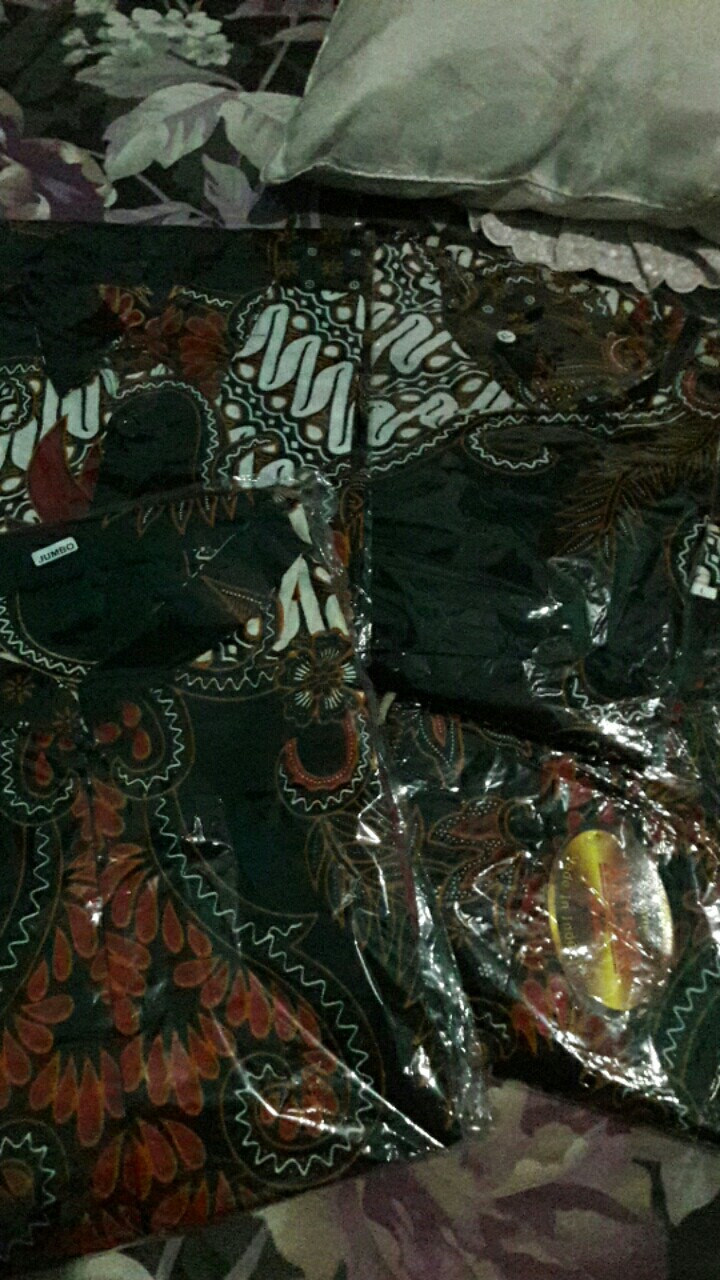 Maura Couple - Sania Ruffle Batik Couple Ori Ndoro Jowi / Couplekeluarga /seragamkeluarga