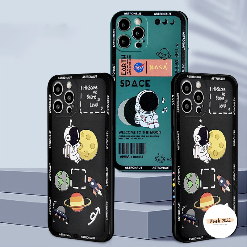 Soft Case Tpu Motif NASA Untuk Redmi 9A 9 10 9T 9C M3 F3 X3 Pro Note 8 9 Note 10 10S 10Pro Max Plus