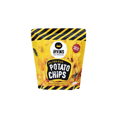 

Irvins Salted Egg Potato Chips 105 Gram Small ~ kp724