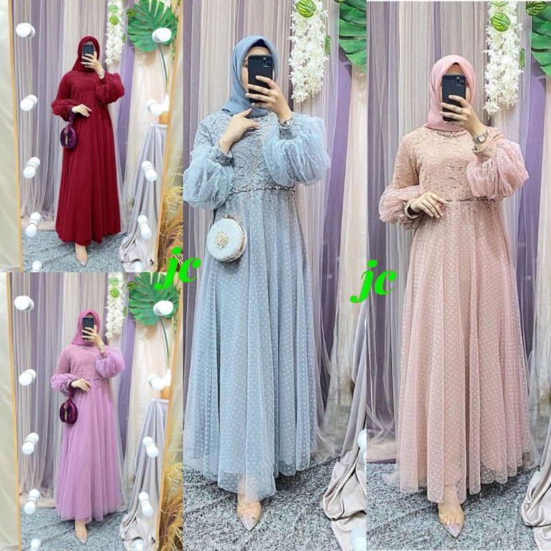 JCZR - Maxi Salsa / Maxi Wanita Fashion MuslimTerbaru Kekinian