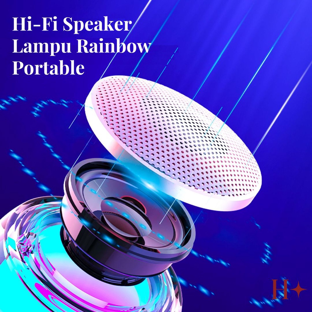 H✦ Sagita Speaker Bluetooth Wireless Hi-Fi Stereo Sound