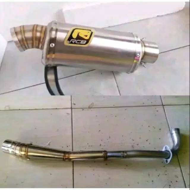 knalpot RCB BEBEK.RCB TRI OVAL VEGA.JUPE.GRAND.DLL