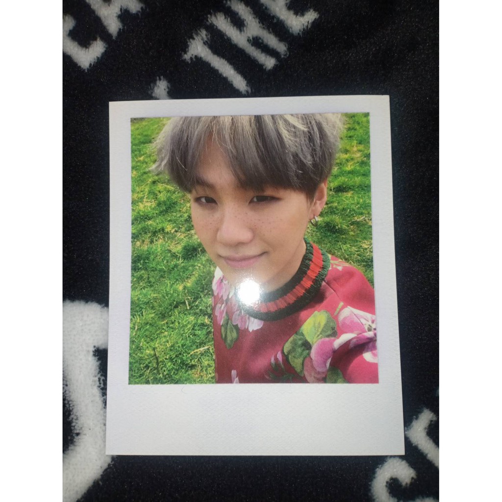 POLAROID POLA PC PHOTOCARD YOONGI/SUGA YOUNG FOREVER YF