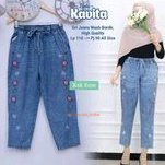 HATARI PANTS (CELANA JEANS BORDIR WANITA) BY QISARA