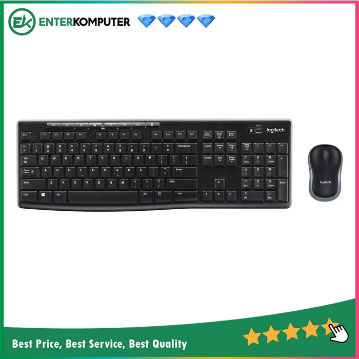 Keyboard Logitech Wireless Desktop MK270r