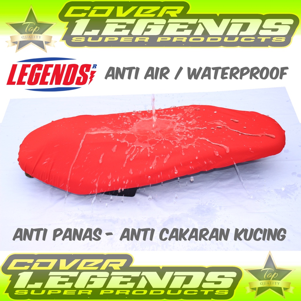 SARUNG JOK COVER JOK MOTOR VESPA MATIC ANTI AIR / Terlaris