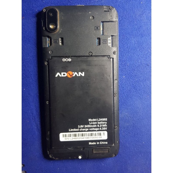 advan s50 prime mesin normal segel lcd pecah