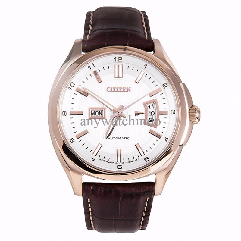 Citizen NP4033-09AB Automatic 21 Jewels White Dial