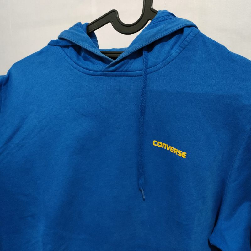 converse blue hoodie