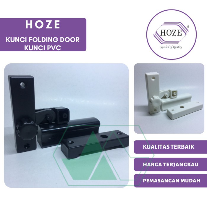 Kunci Pintu Folding Door HOZE Kunci PVC Kunci Pintu Plastik