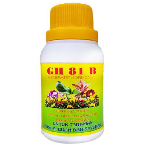 generatif hormonik GH 81 B TANAMAN HIAS + VIT B1, B2, B6, B 12 & VIT C