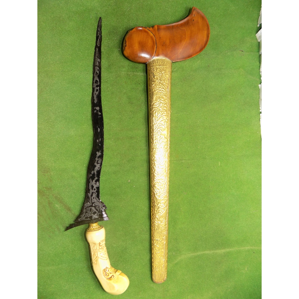 keris jangkung pamor pulo tirto era kerajaan pengging tua