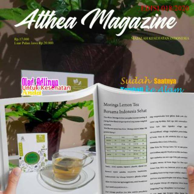 

Moringa Lemon Tea (Althea Herbal Tea)