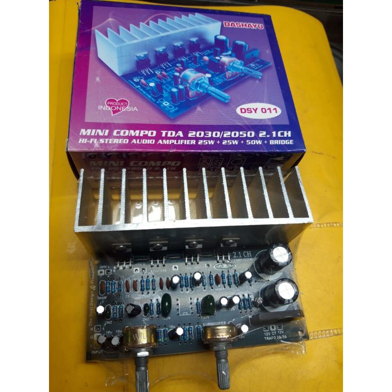 Kit Mini Compo Home Theater 2,1 DSY 011