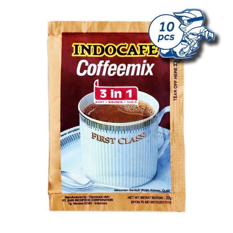 PROMO MURAH BANGET Kopi INDOCAFE COFFEEMIX 3in1 1 renceng 10pcs