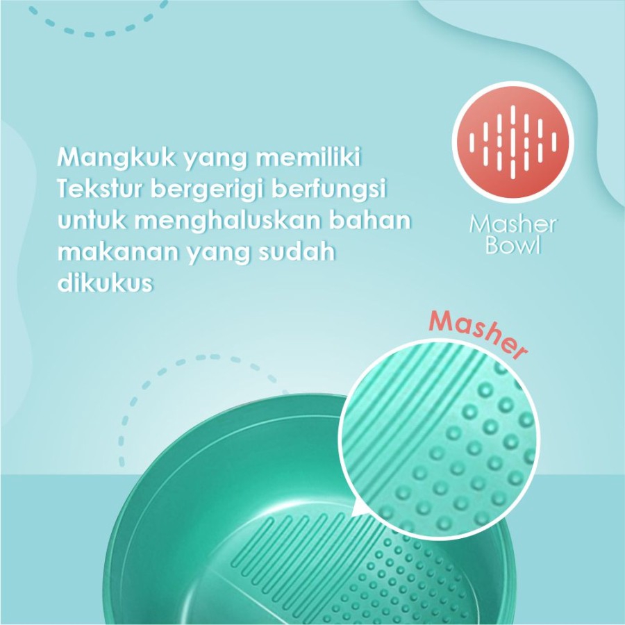 MAK254 MANGKOK MAKAN OONEW 3IN1 BABY INSULATED BOWL TB2030