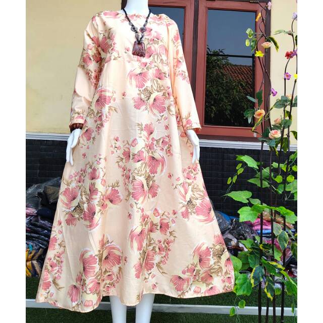 Gamis katun jepang busui ld 100 bp 130
