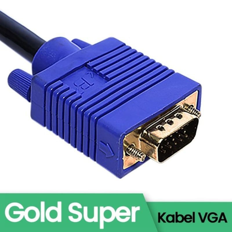 Kabel VGA 10Meter Male-Male Gold Plated