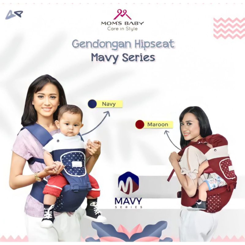 Gendongan Mom's Baby Mavy Series MBG 2018