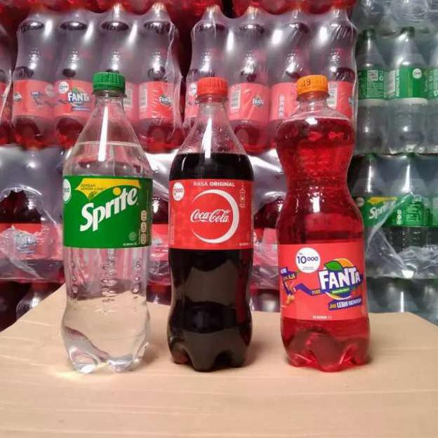 Jual COD COCA COLA FANTA SPRITE 1 LITER PER KRAT ISI 12 - FANTA ...