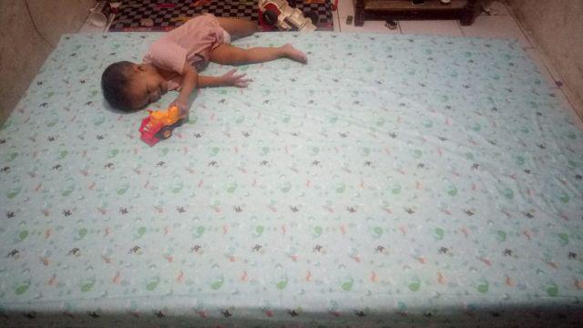 Set Sprei Katun Lokal Star Home Industri Anti Geser Cod