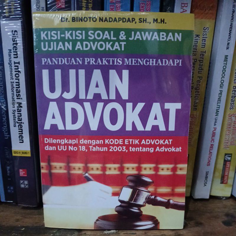 UJIAN ADVOKAT kisi - kisi soal & jawaban ujian advokat