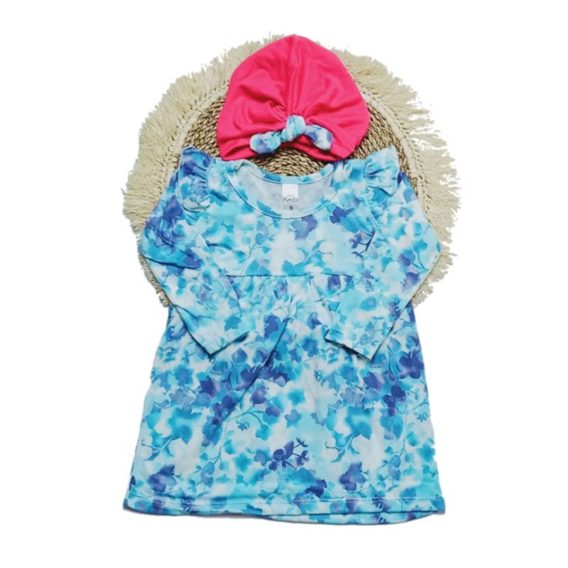 3 - 18bln[PILIH MOTIF] GRATIS TURBAN Baby VECHIA little koda pakaian bayi baby dress bayi baju bayi