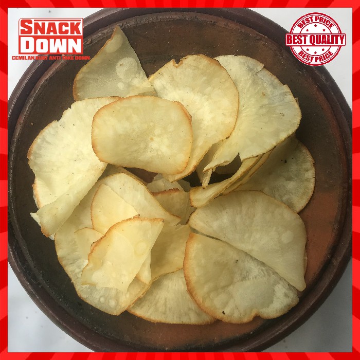 

KERIPIK SINGKONG ORI 150 gram / SINGKONG / JAJANAN / SNACK / MAKANAN RINGAN / KRUPUK / CEMILAN