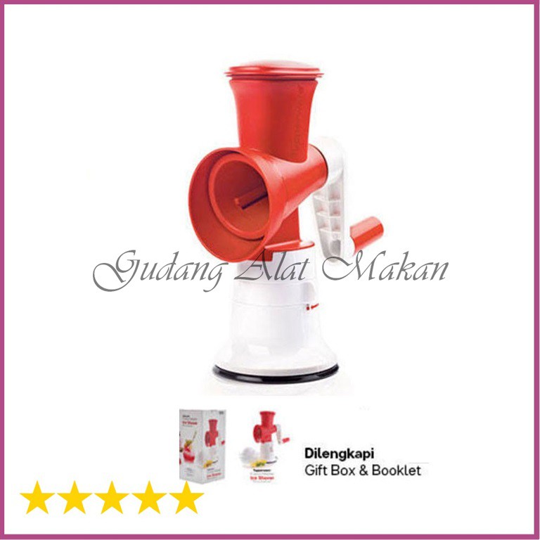 TUPPERWARE Fusion Master Ice Shaver Pemarut Es Ice Shaver