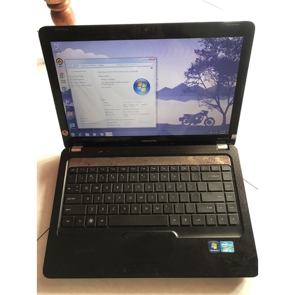 Laptop HP Compaq RAM 4gb Core i3 SECOND
