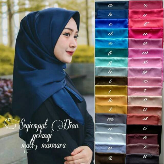 SEGI EMPAT DIAN PELANGI / HIJAB TERBARU / HIJAB TERLARIS / HIJAB GROSIR MURAH / HIJAB SYARI