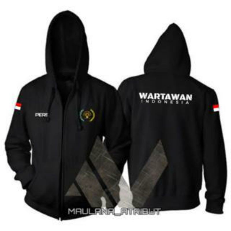 JAKET SWEATER WARTAWAN