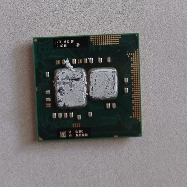 Prosesor Laptop Intel Core i3-330M Gen 1 SLBMD CPU Bekas Second 18